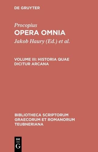 Jakob Haury Procopius (Hardback)