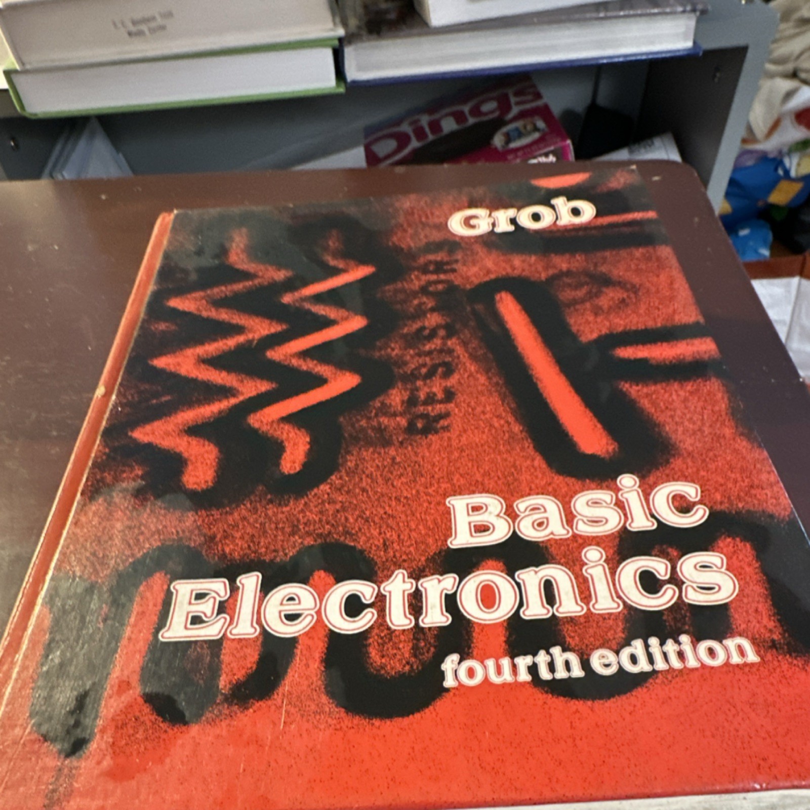 Basic Electronics Bernard Grob McGraw-Hill Hardcover Fourth Edition Electronics