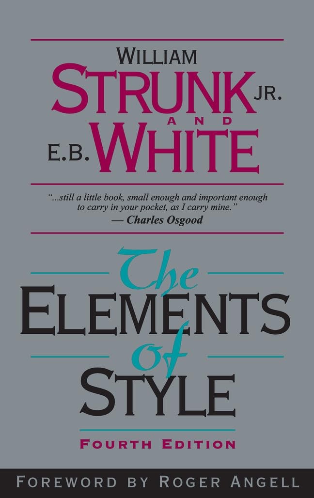 The Elements of Style, Fourth Edition