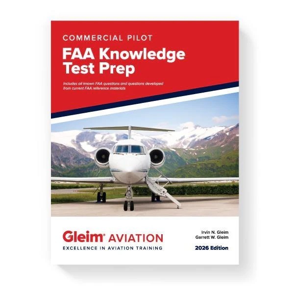 Gleim Commercial Pilot Knowledge Test Prep – 2026 Edition