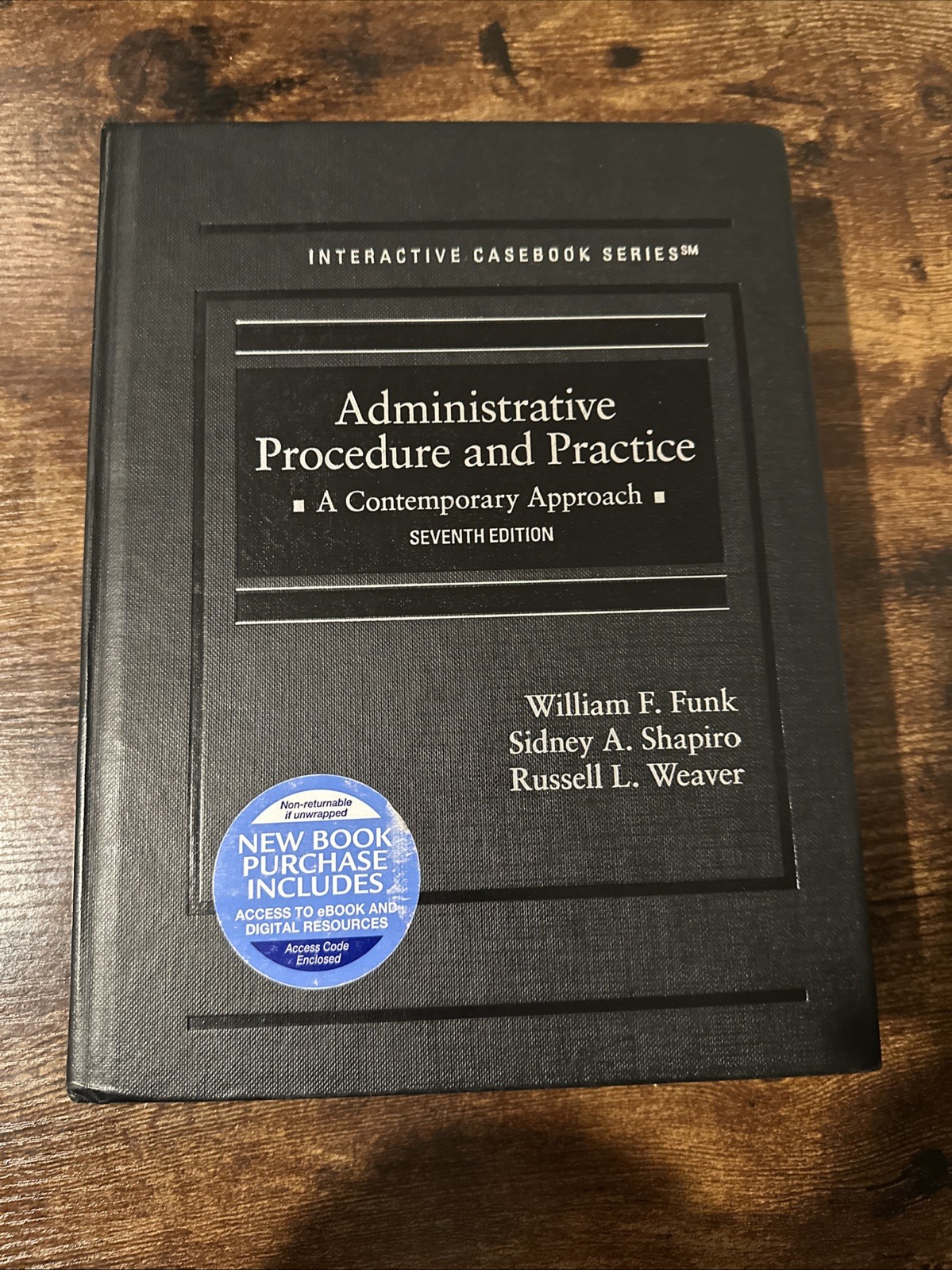 Administrative Procedure and Practice: A Contemporary Approach. Seventh Edition