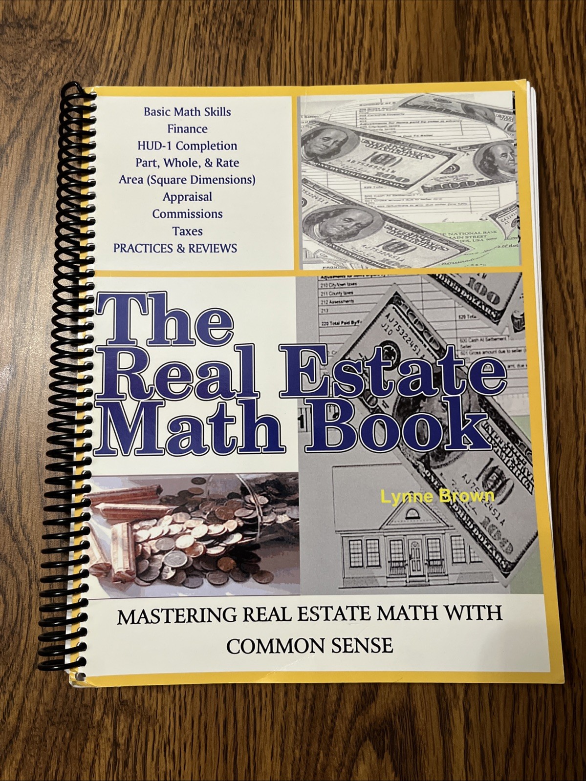 THE REAL ESTATE MATH BOOK By Lynne Brown