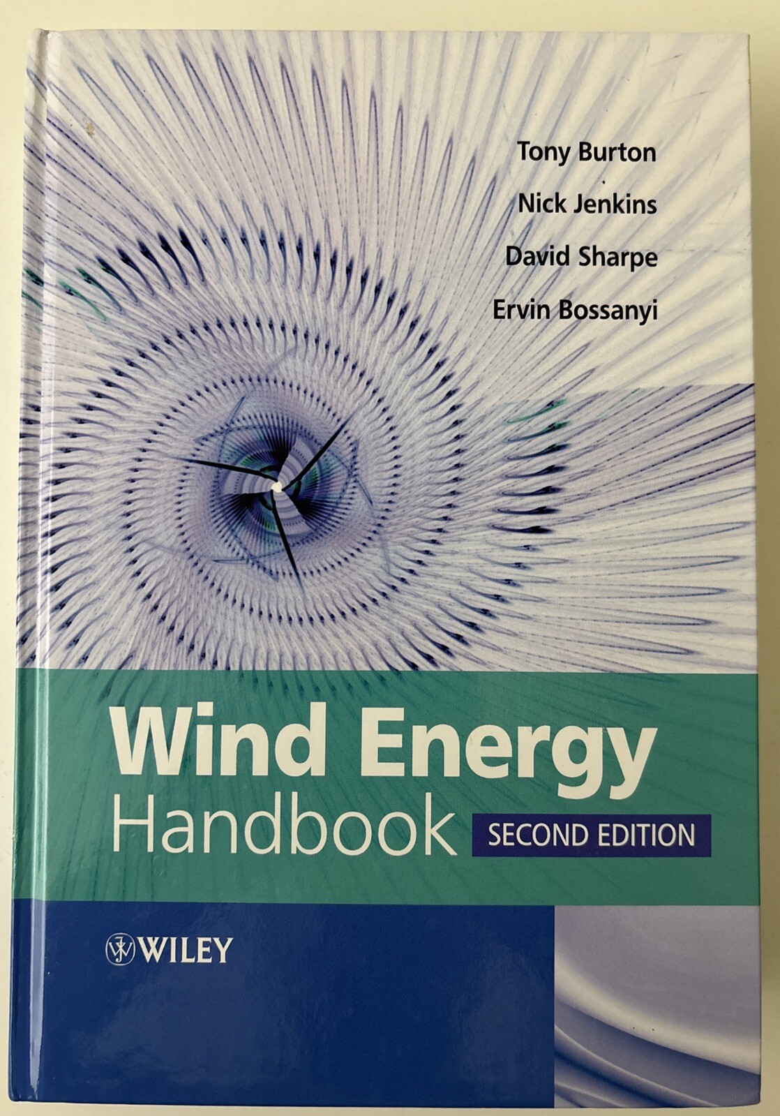 Wind Energy Handbook – Hardcover By Burton, Tony – VERY GOOD