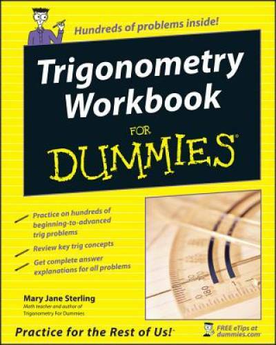 Trigonometry Workbook For Dummies – Paperback By Sterling, Mary Jane – GOOD