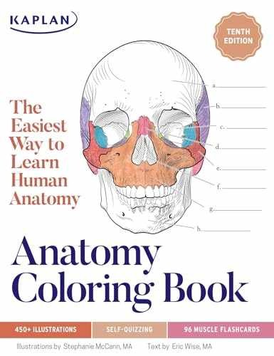 Anatomy Coloring Book with – Paperback, by McCann Stephanie; Wise – Very Good o