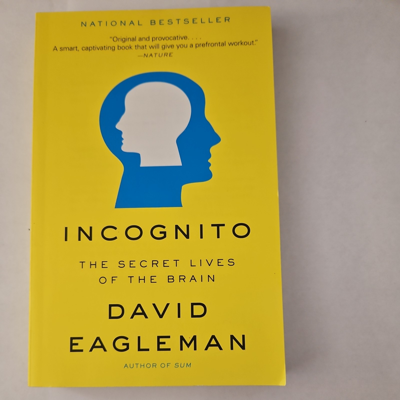 Incognito : The Secret Lives of the Brain by David Eagleman (2012, Trade…