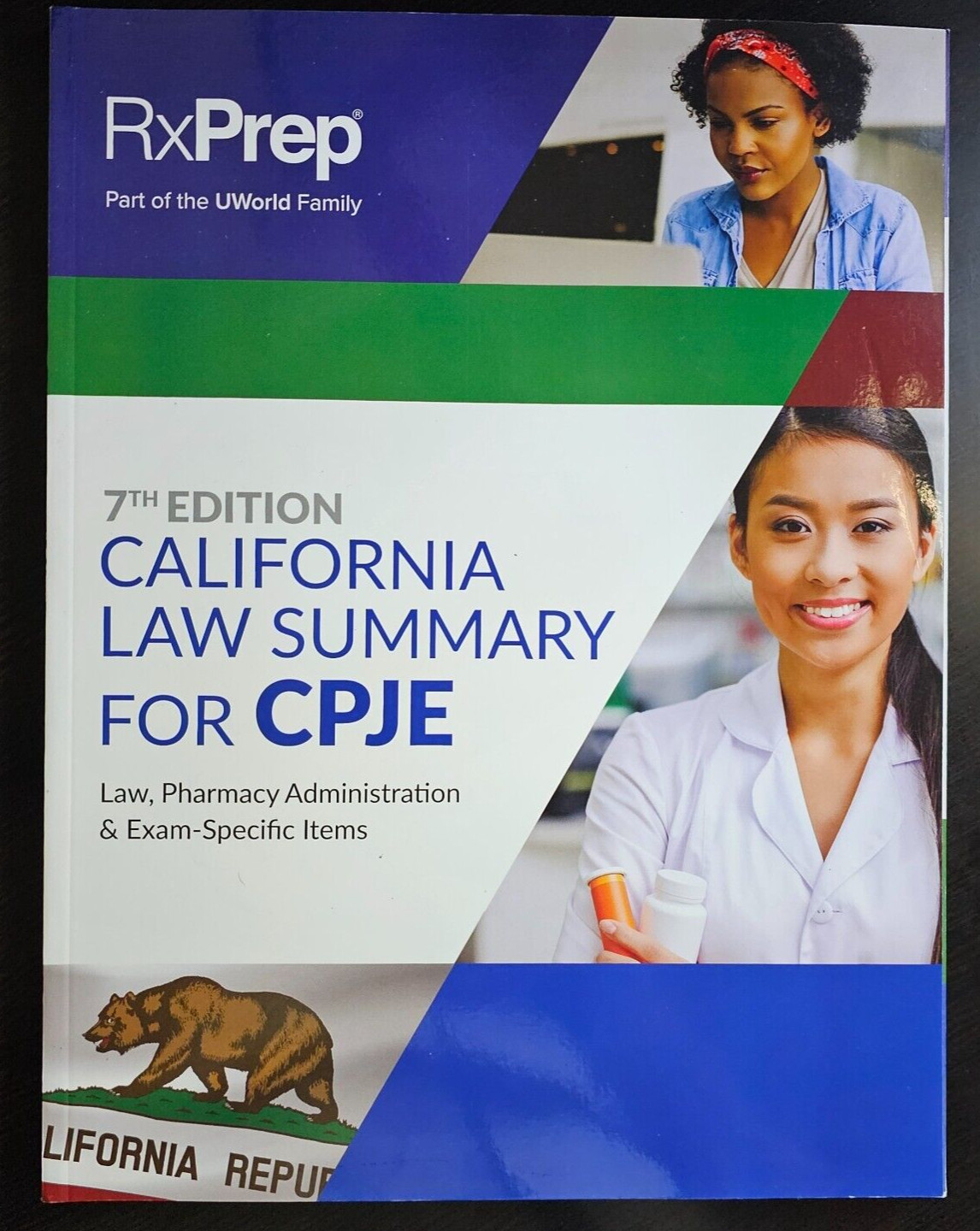 RxPrep California Law Summary for CPJE, 7th Edition by RxPrep 2021, Trade… NEW