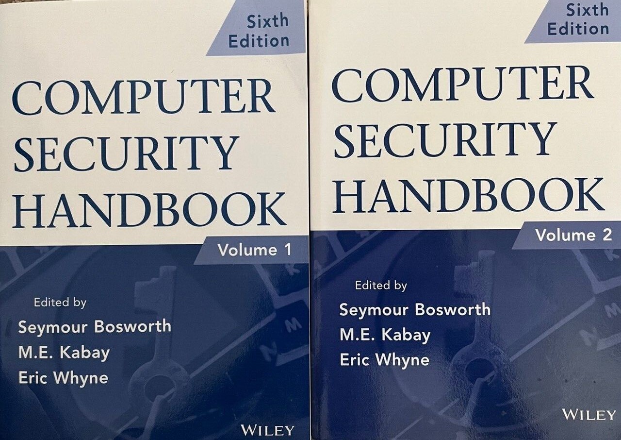 Computer Security Handbook by Michel E. Kabay, Seymour Bosworth and Eric…
