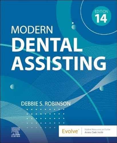 Modern Dental Assisting – Hardcover, by Robinson CDA MS Debbie S. – Acceptable k