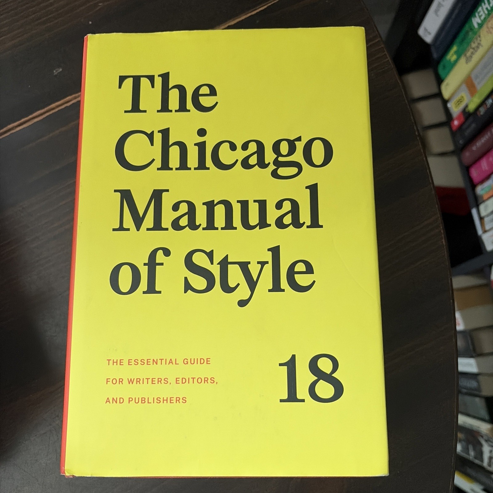 Chicago Manual of Style 18th Edition University of Chicago Press Hardcover