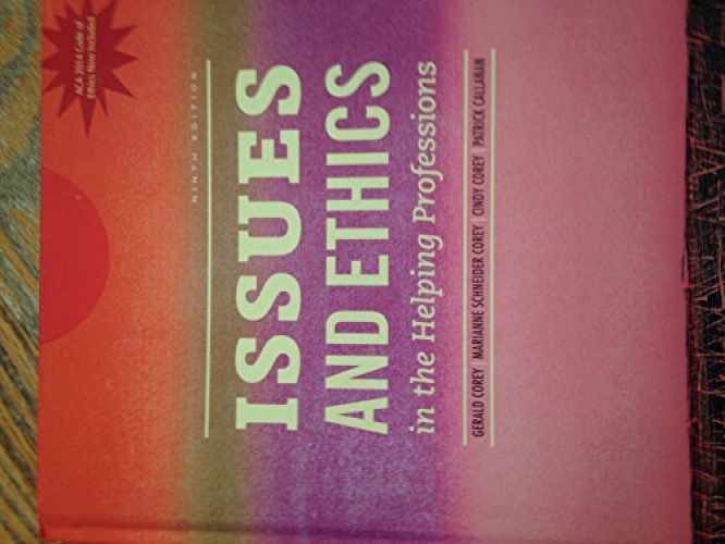 Issues and Ethics in the Helping – Hardcover, by Corey Gerald; Corey – Very Good