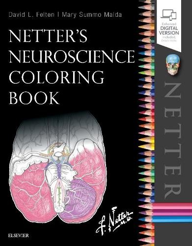 Netter’s Neuroscience Coloring Book…, Maida PhD, Mary