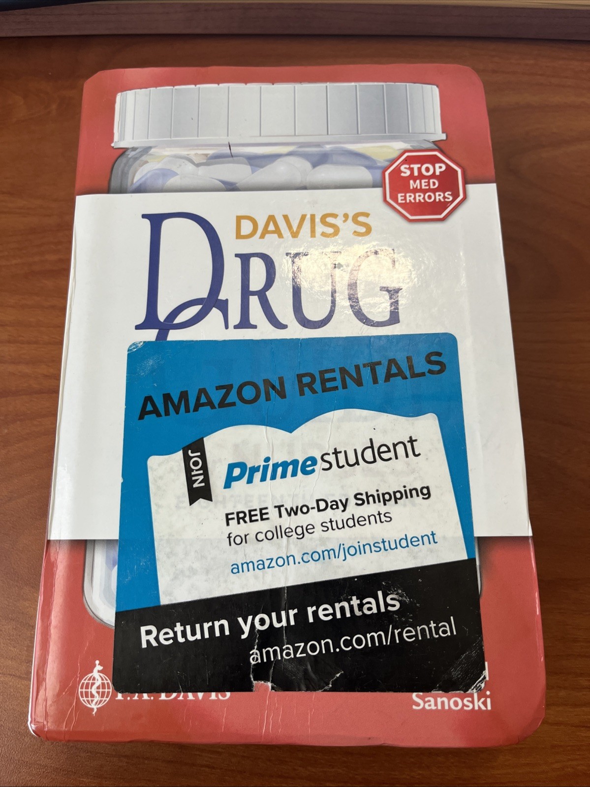 Davis’s Drug Guide for Nurses Paperback FA Davis 18th Edition