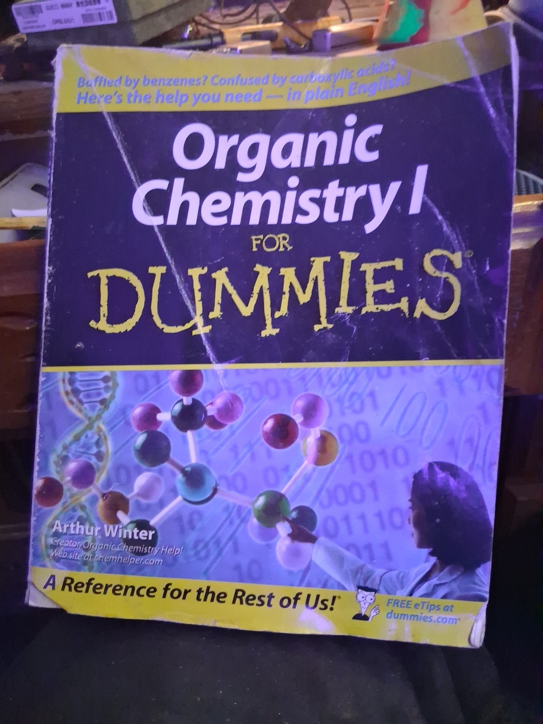 Organic Chemistry I Workbook For Dummies by Arthur Winter (Paperback, 2005)