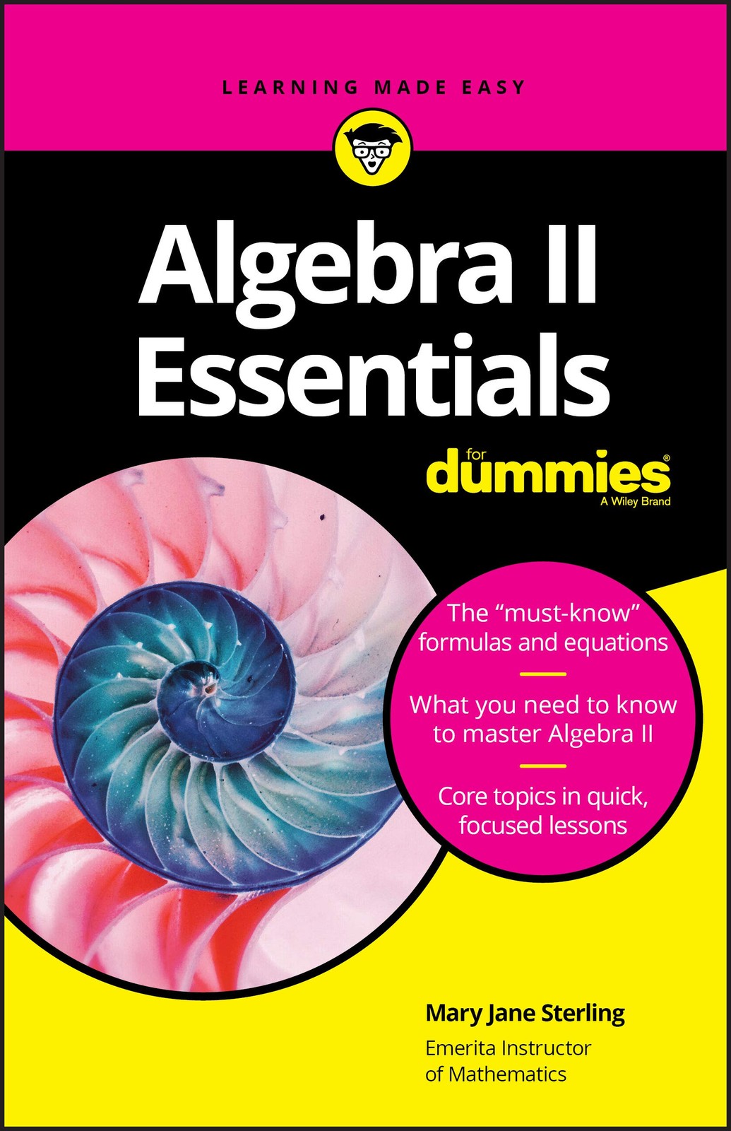 Algebra II Essentials For Dummies – paperback Sterling, Mary Jane