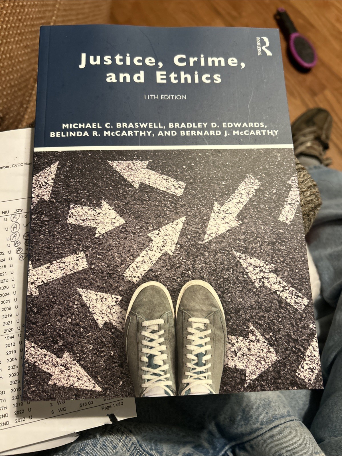 Justice, Crime, and Ethics 11e Paperback Brand New
