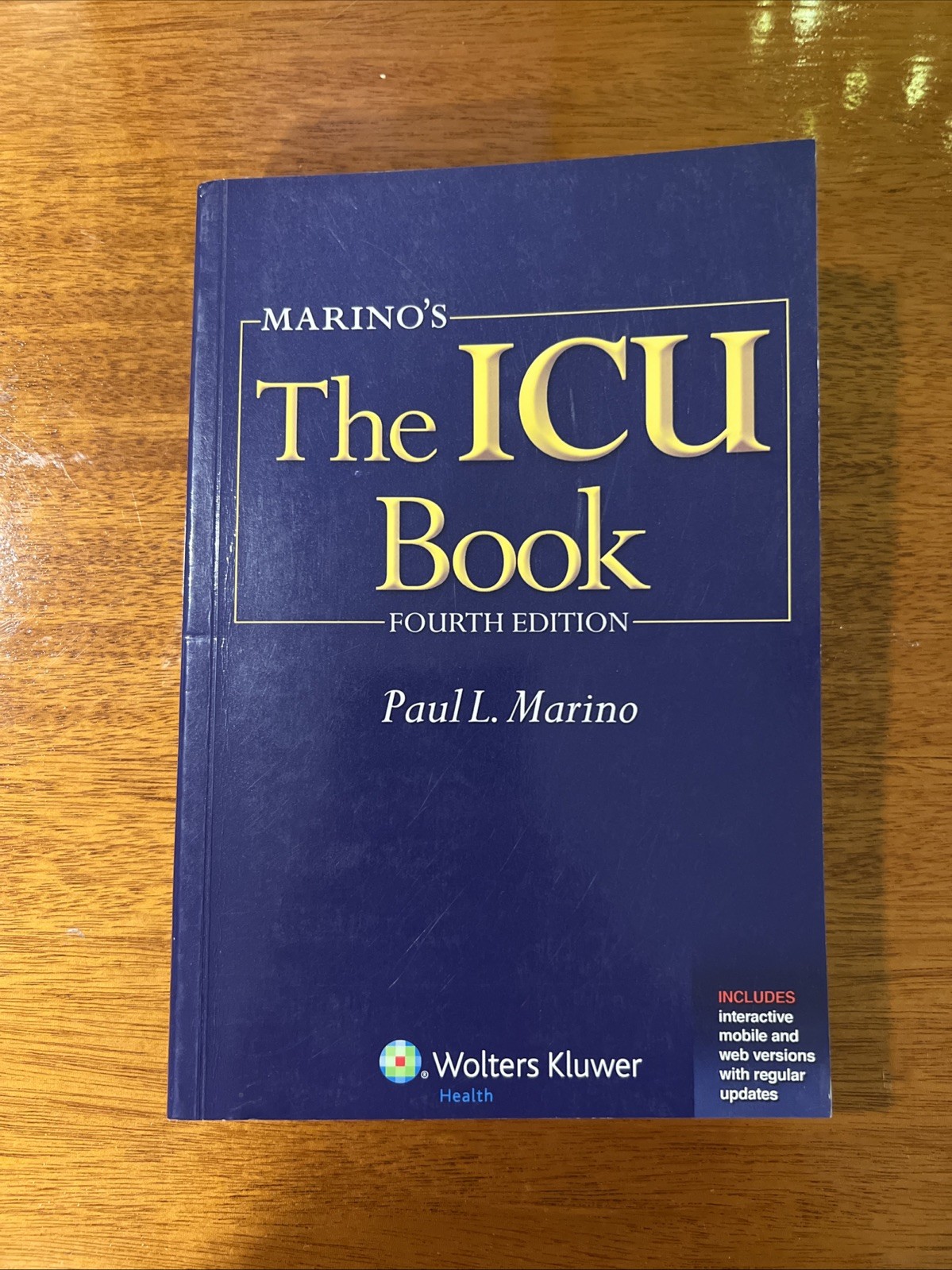 Marino’s the ICU by Paul L. Marino (2013, Trade) Access Codes My Note Work