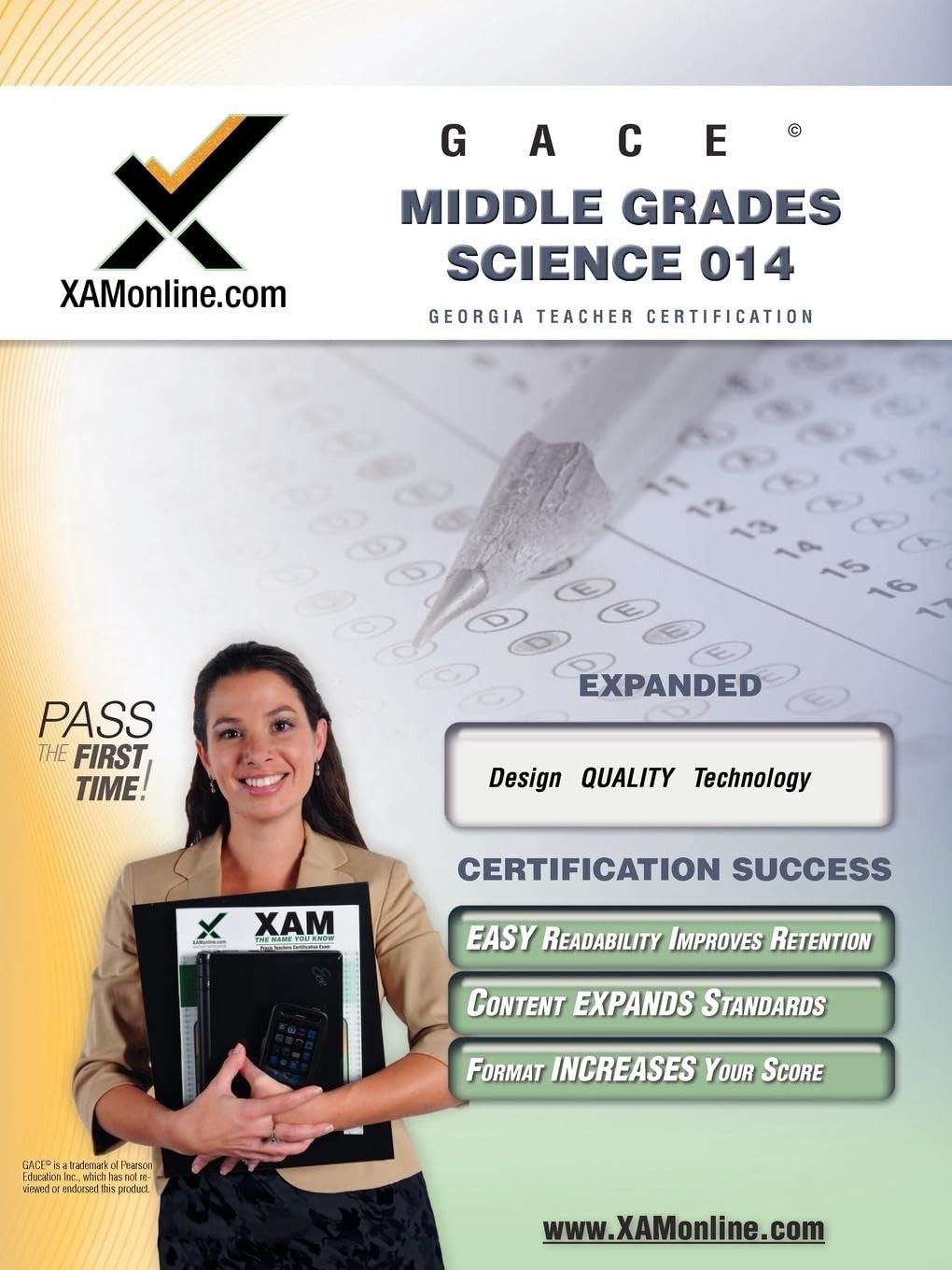 GACE Middle Grades Science Teacher Certification Test Prep Study Guide (XAM …