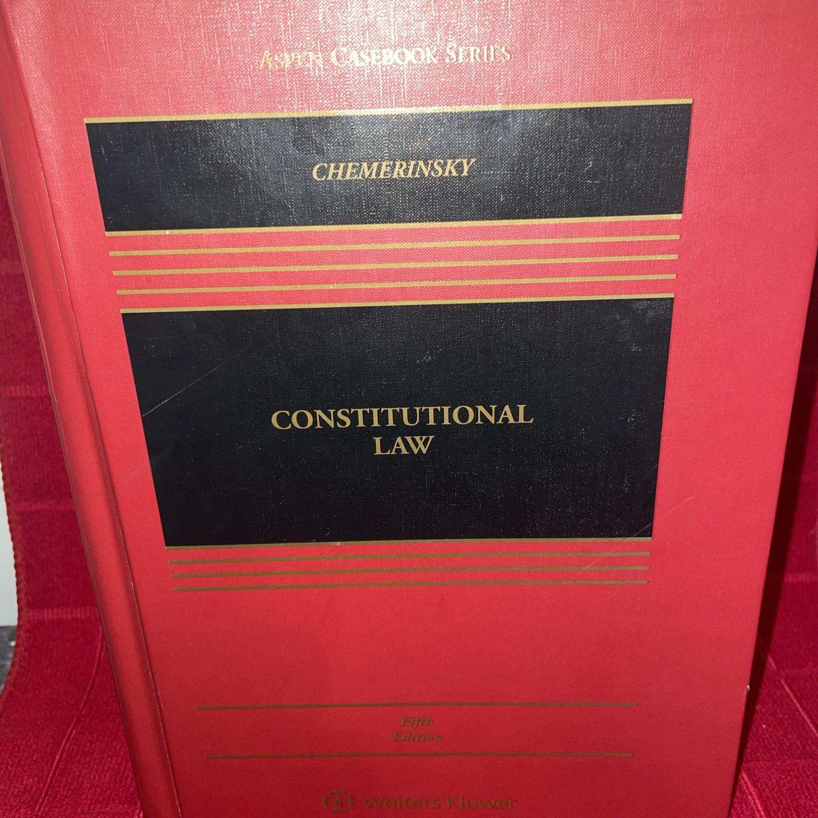 Constitutional Law 5th Edition Aspen Casebook Series (READ DESCRIPTION)