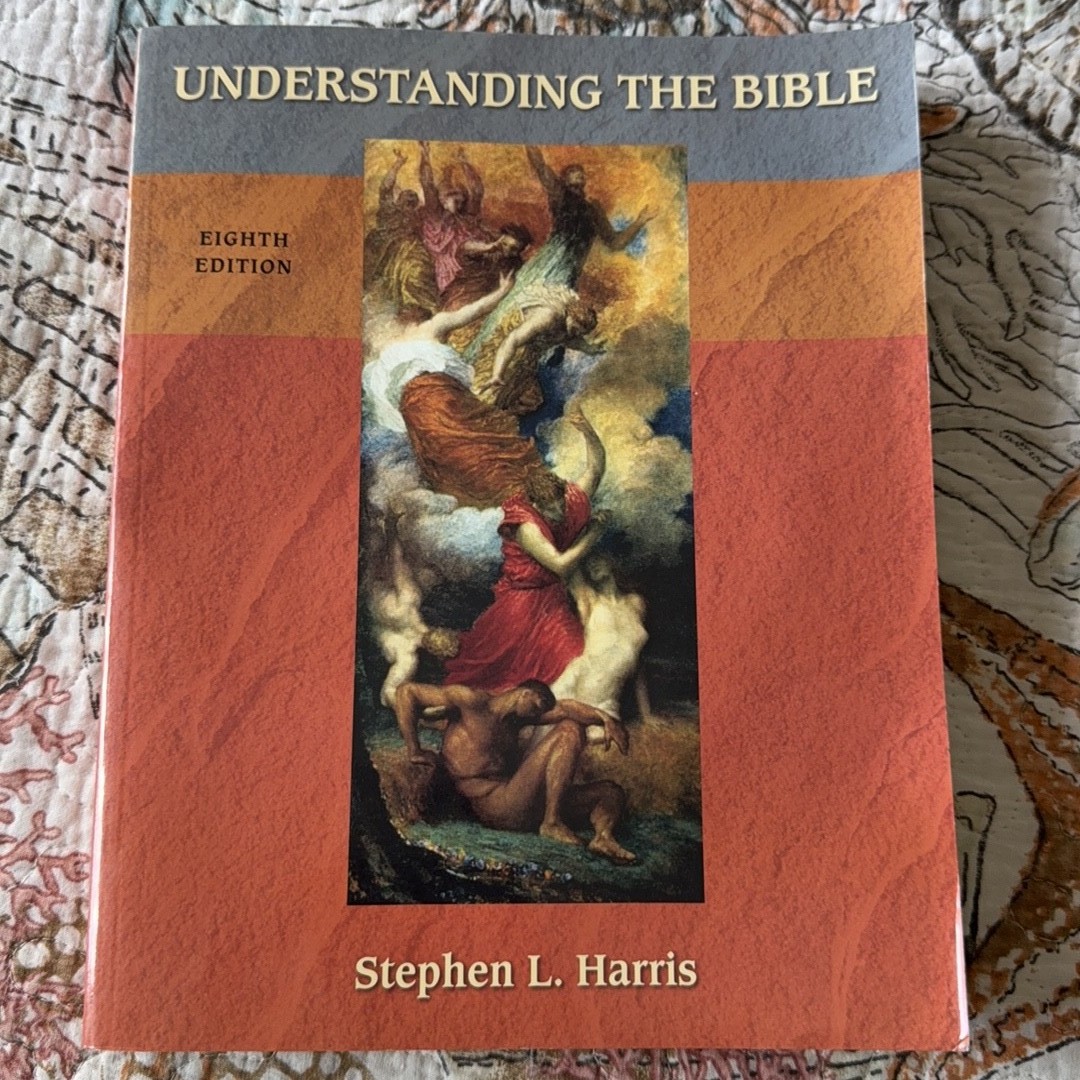 Understanding the Bible by Stephen L. Harris Eighth Edition Hardcover Textbook