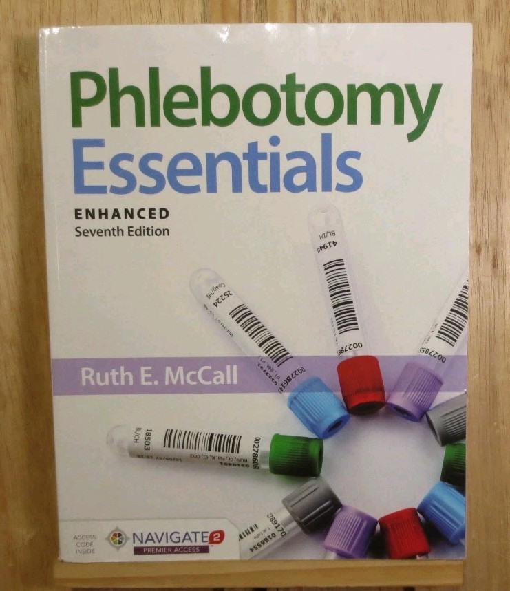 Phlebotomy Essentials, Enhanced Edition by Ruth E McCall Unused Online Code