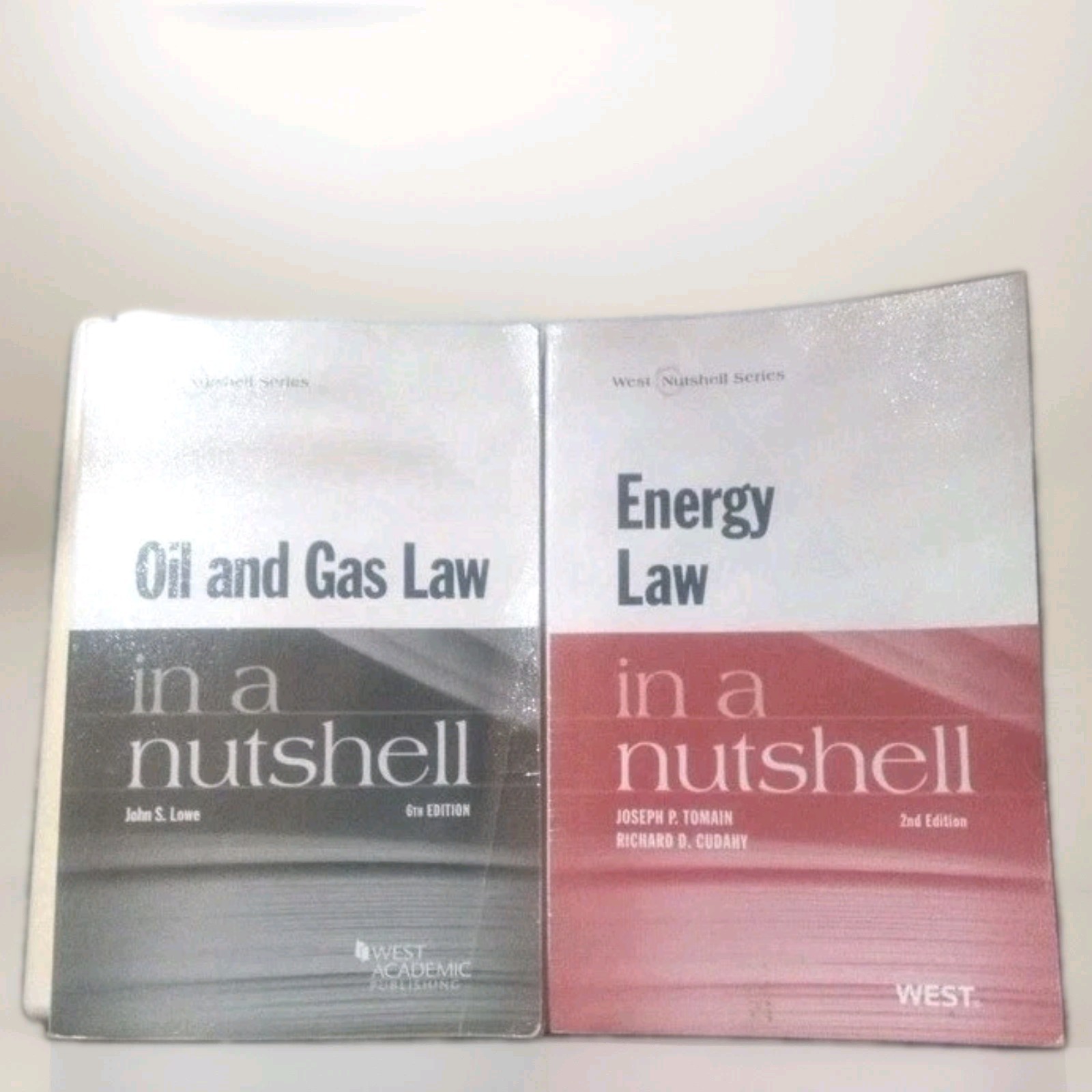 Law Energy Oil & Gas By In A Nutshell by Joseph P Tomain Richard D Cudahy