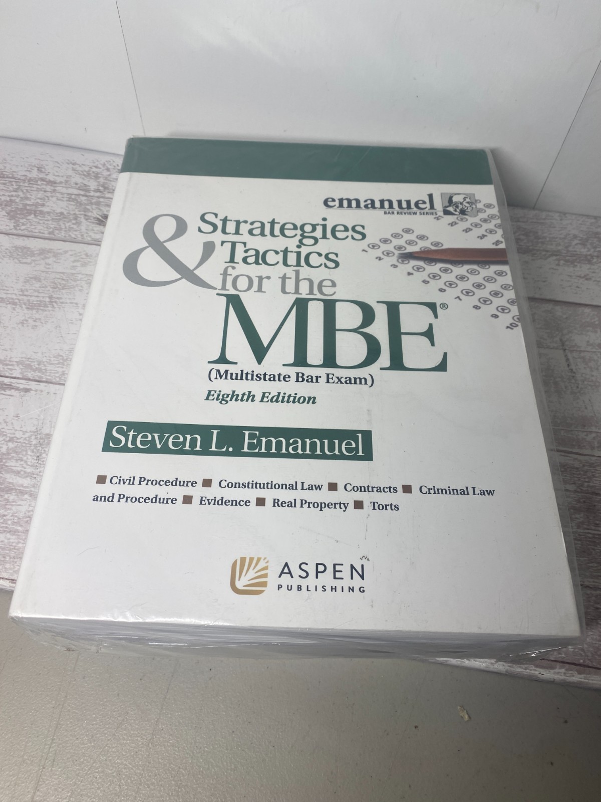 Strategies & Tactics for the MBE (Emanuel Bar Review) (Bar Review Series)