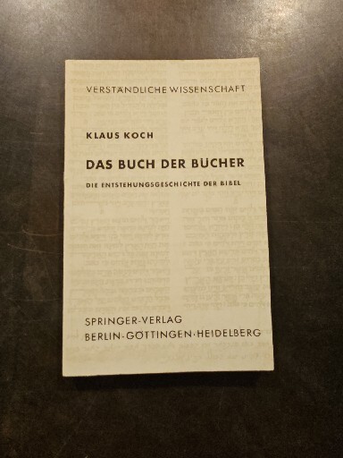 Das Buch der Bucher – Klaus Koch 1963