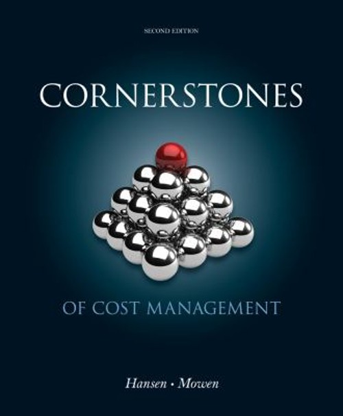 Cost Management Hardcover Maryanne, Hansen, Don Mowen