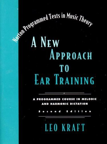New Approach to Ear Training 4 CDs by Leo Kraft 2nd Edition FREE SHIPING