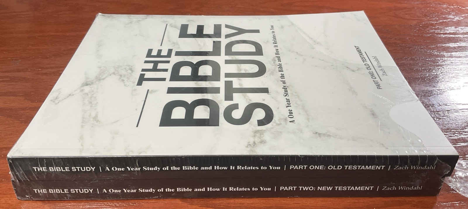 THE BIBLE STUDY Books Parts One & Two. New & Old Testament Zach Windahl