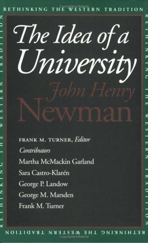 The Idea of a University; Rethinkin- 9780300064056, John Henry Newman, paperback