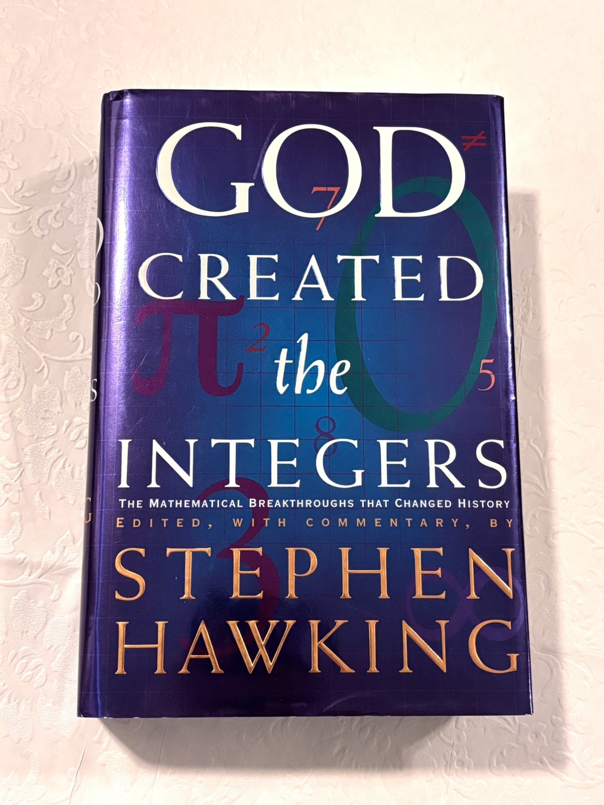 God Created the Integers: Mathematical Breakthroughs… Stephen Hawking -Hardcover