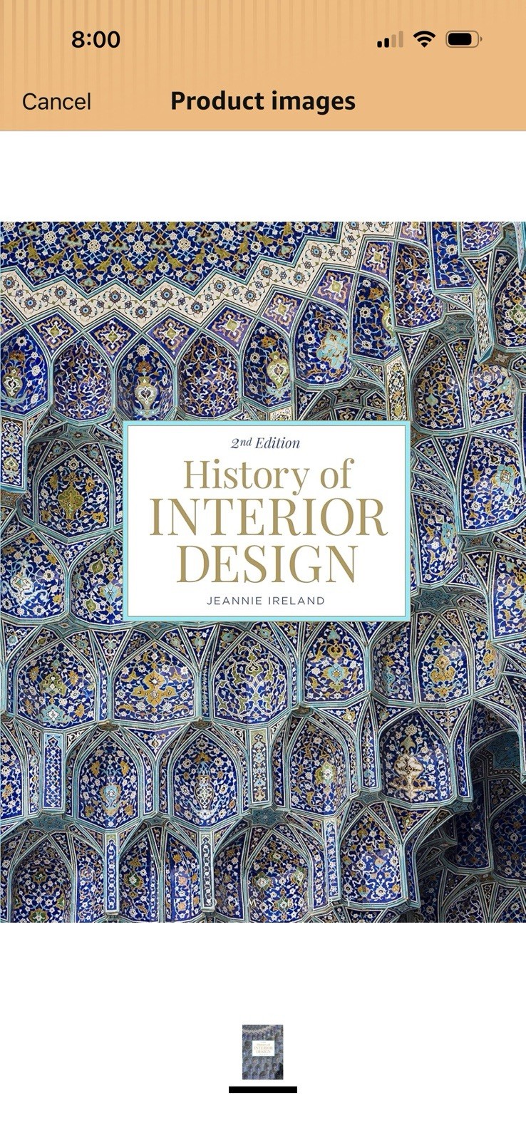 History of Interior Design by Jeannie Ireland (2018, Trade Paperback)