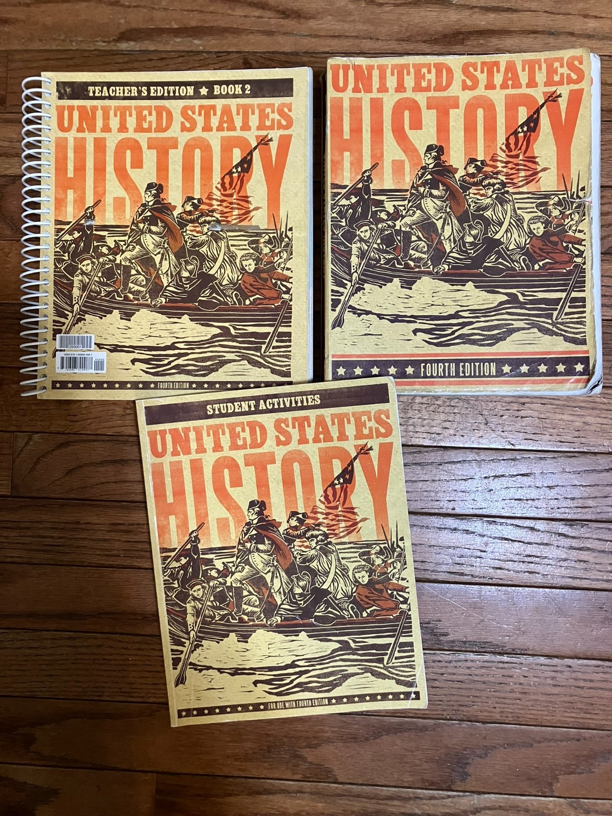 BJU United States History 4th edition Teacher’s Edition with CD toolkit and text