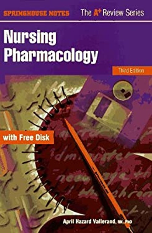 Nursing Pharmacology Paperback April Hazard Vallerand